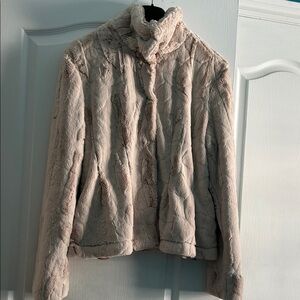 Tristan Cream Teddy Jacket